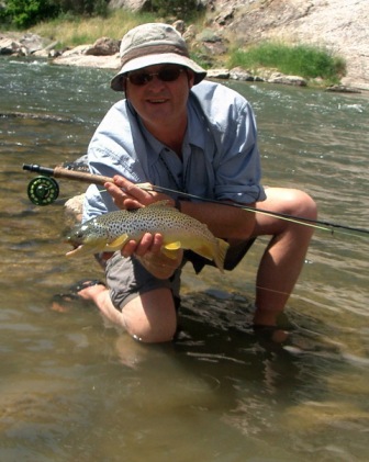 Fishing on the Arkansas River (Photo courtesy of Jaci Dvorak.)