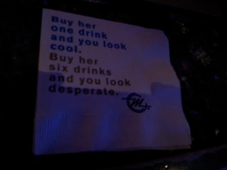 Motor City Casino Napkins of the Best Napkins Ever