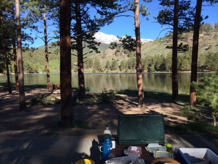 ohaver lake campground salida colorado camp site #19