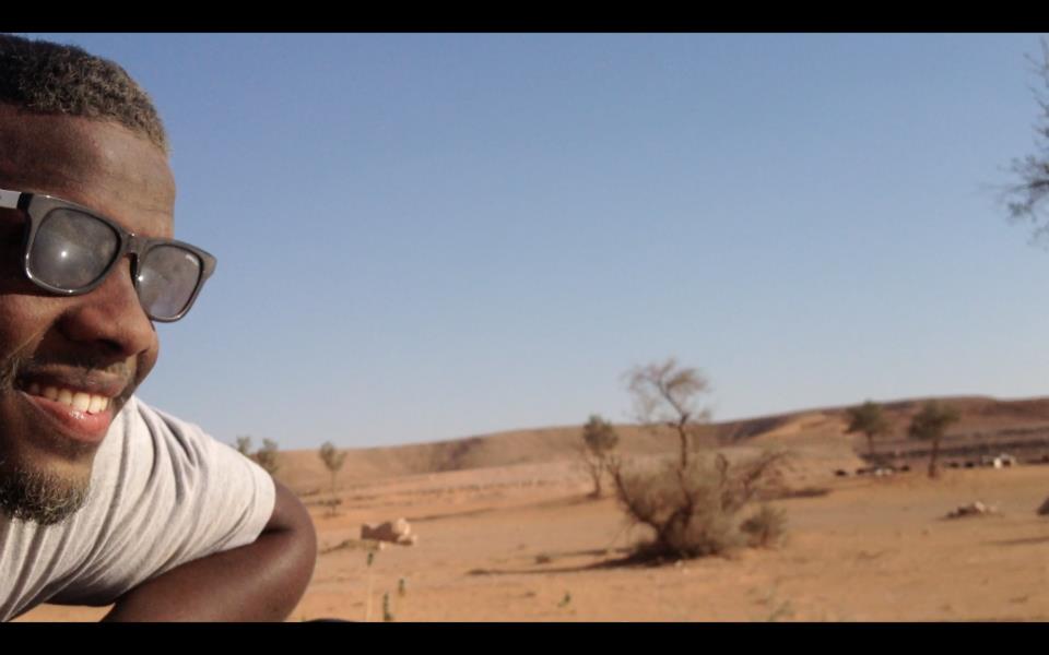 Dante in the Saudi Arabia desert